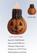 abóbora com vela grande - cod.YHHB07936AE